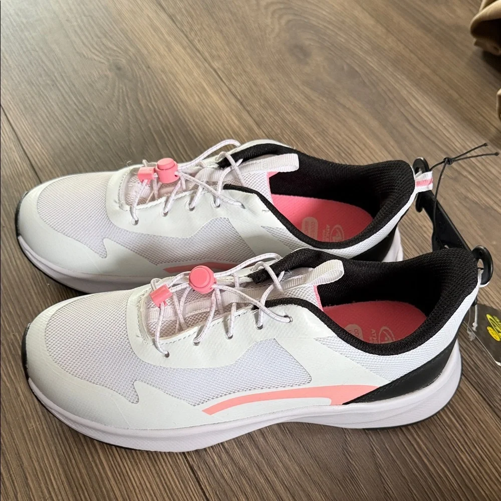 Athletic Works White and Pink Women's Sneakers